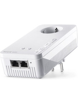 Devolo dLan Magic 1 WiFi Powerline για Ασύρματη Σύνδεση WiFi 5 με 2 Θύρες Ethernet & Passthrough Πρίζα