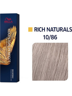 Wella Koleston Perfect Me+ Rich Naturals 10/86 Κατάξανθο Περλέ Βιολέ Μόνιμη Βαφή Μαλλιών 60ml