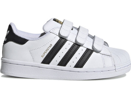 Adidas Superstar 50 C Παιδικά Sneakers Λευκά EF4838