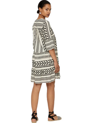 Vero Moda Mini Καλοκαιρινό Καθημερινό Φόρεμα Μαύρο 10225127