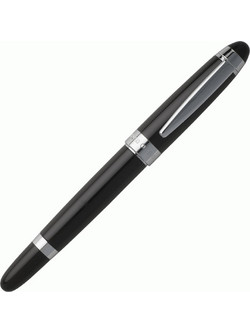 Hugo Boss Icon Black Στυλό Υγρής Μελάνης 0.7mm Μαύρο