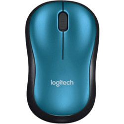 Logitech M185 Ασύρματο Mini Ποντίκι Blue