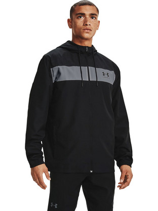 Under Armour Αθλητικό Ανδρικό Μπουφάν Χειμωνιάτικο Softshell Αντιανεμικό Μαύρο 1361621-001