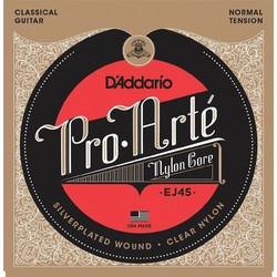 D'Addario EJ45 Σετ 6 Χορδές Κλασικής Κιθάρας Nylon 28-43" Normal Tension