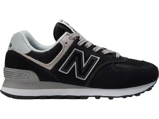 New Balance 574 Ανδρικά Sneakers Μαύρα ML574EVB