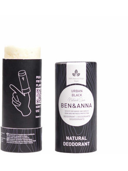 Ben & Anna Urban Black Φυσικό Αποσμητικό Stick Χωρίς Αλουμίνιο 40gr