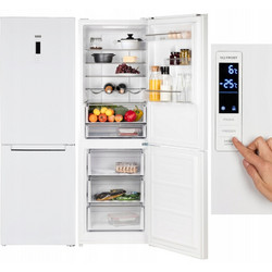 MPM MPM-357-FF-31W/AA Ψυγειοκαταψύκτης 323lt No Frost Υ185cmxΠ60cmxΒ69cm Λευκό