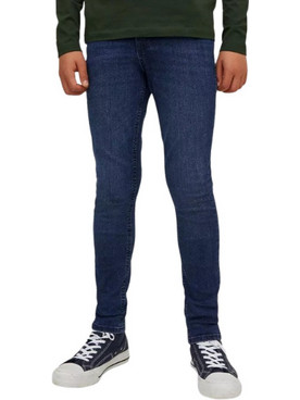 Jack & Jones Ανδρικό Τζιν Παντελόνι Κανονική Εφαρμογή Μπλε 12243687