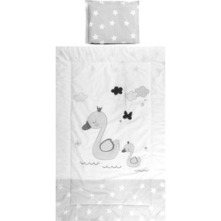 Lorelli Swan Σετ Κούνιας Grey 3τμχ