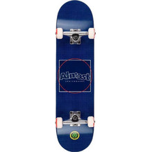 Almost Skateboards Dot Box FP Navy 7.75