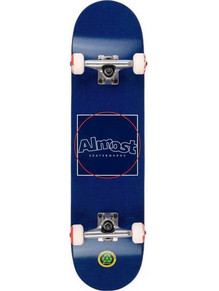 Almost Skateboards Dot Box FP Navy 7.75