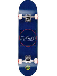 Almost Skateboards Dot Box FP Navy 7.75