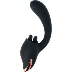 Virgite Qiot Rabbit Vibe Δονητής Rabbit Μαύρος