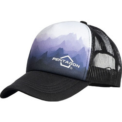 Pentagon Mountain Ανδρικό Καπέλο Jockey με Δίχτυ Snapback Υφασμάτινο Μαύρο K13056-104