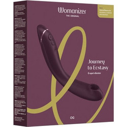 Womanizer Journey To Ecstasy Vibrator Κλειτοριδικός Δονητής Aubergine