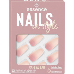 Essence Nails In Style 16 Cafe Au Lait Tips Νυχιών 12τμχ