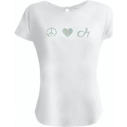 Deha Yoga Γυναικείο Αθλητικό T-Shirt Λευκό B64302-10001
