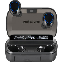Kruger & Matz M10 Ακουστικά Bluetooth In Ear Ανθεκτικά στο Νερό Black