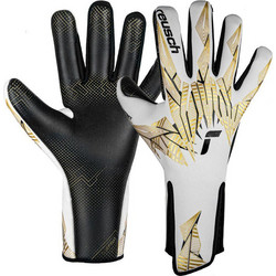 Reusch Pure Contact Gold X Γάντια Τερματοφύλακα Άσπρα Χρυσά 5470915-1131