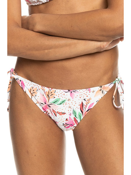 Roxy Bikini Slip Λευκό Πολύχρωμο ERJX404787-WBK8