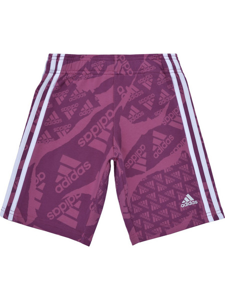Adidas Αθλητική Παιδική Βερμούδα Μωβ IS2560