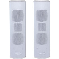 Lucky Tone LT-466 Παθητικά Ηχεία Εξωτερικού Χώρου 60W Αδιάβροχα IP66 Λευκά (Ζεύγος)