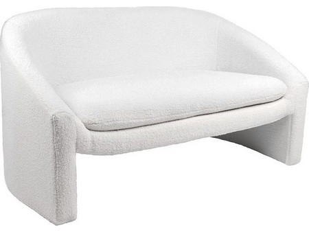 Woodwell Bono Διθέσιος Καναπές Λευκός 138x74x74cm Ε7113,1
