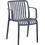 HomeMarkt Convee Πολυθρόνα Κήπου Πολυπροπυλενίου Γκρι HM6105.03