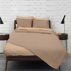 Kipper Σετ Σεντόνια Μονά 160x250 Rainbow Smoke Beige