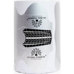 Global Fashion Oval Φόρμες Νυχιών 100τμχ