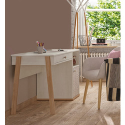 Epiplo World Alika Γραφείο Ξύλινο 123x55x77cm 0111.GM52