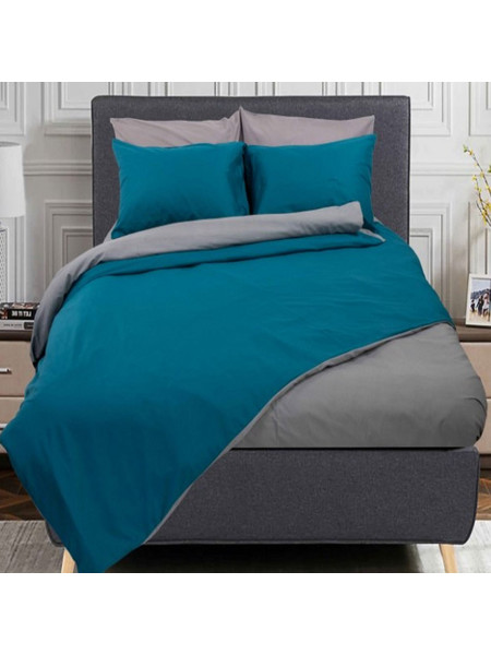 Kipper Σετ Σεντόνια Υπέρδιπλα 240x260 Rainbow Emerald-Grey