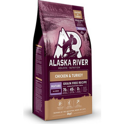 Alaska River Grain Free Cat Mature Chicken & Turkey 2kg