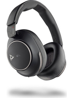 Poly 80 UC Ενσύρματα & Ασύρματα Bluetooth Ακουστικά Over Ear Μαύρα