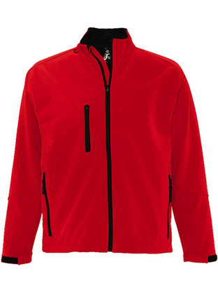 Sol's Relax Ανδρικό Μπουφάν Χειμωνιάτικο Softshell Κόκκινο 46600