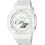 Casio G-Shock Ανδρικό Ρολόι Χρονογράφος με Λευκό Καουτσούκ Λουράκι GA-2100-7A7ER