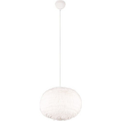 RL Lighting Furry Κρεμαστό Φωτιστικό Οροφής Μονόφωτο E27 Λευκό R31581901