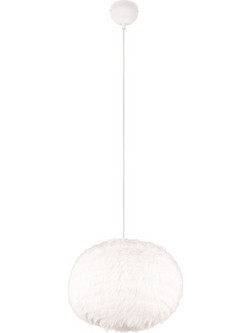 RL Lighting Furry Κρεμαστό Φωτιστικό Οροφής Μονόφωτο E27 Λευκό R31581901