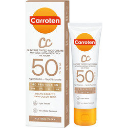 Carroten CC 4D Protection Αντηλιακή Κρέμα Προσώπου με Χρώμα SPF50 50ml