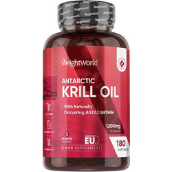 WeightWorld Krill Oil Έλαιο Κριλ 180 Μαλακές Κάψουλες