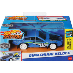 Mattel Hot Wheels Pull-Back Speeders Dimachinni Veloce HWH35