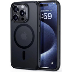 ESR CH Halolock Back Cover MagSafe Frosted Black iPhone 15 Pro Max)