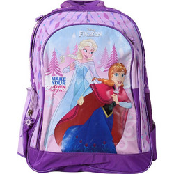 SunCe Disney Frozen Σχολική Τσάντα Πλάτης Δημοτικού Μωβ FK120133