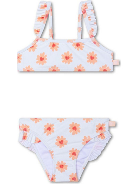 Swim Essentials Flower Hearts Βρεφικό Μαγιό Μπικίνι για Κορίτσι Λευκό SWE-2023SE689