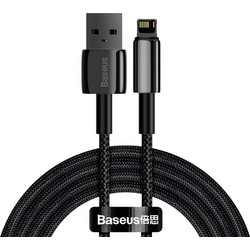 Baseus Tungsten Braided USB-A to Lightning Cable 2m Black CALWJ-A01