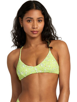 RVCA Bikini Top Μπουστάκι Lime AVJX300476-GDT0