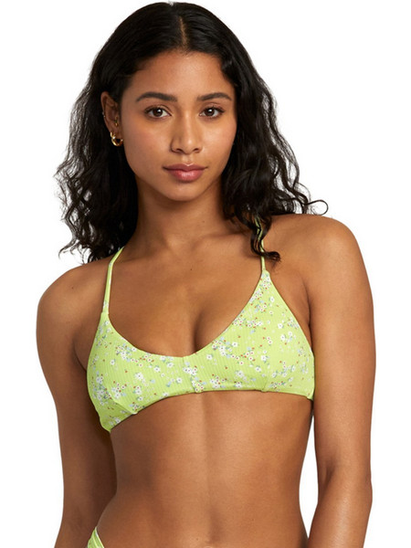RVCA Bikini Top Μπουστάκι Lime AVJX300476-GDT0