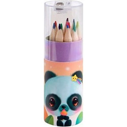 Bangoberry Panda Mini Ξυλομπογιές Σετ 12τμχ