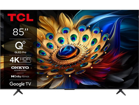 TCL 85C655 Smart Τηλεόραση 85" 4K UHD QLED HDR (2024)