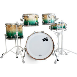 DS Drum Rebel Custom Exotic Mapa Burl